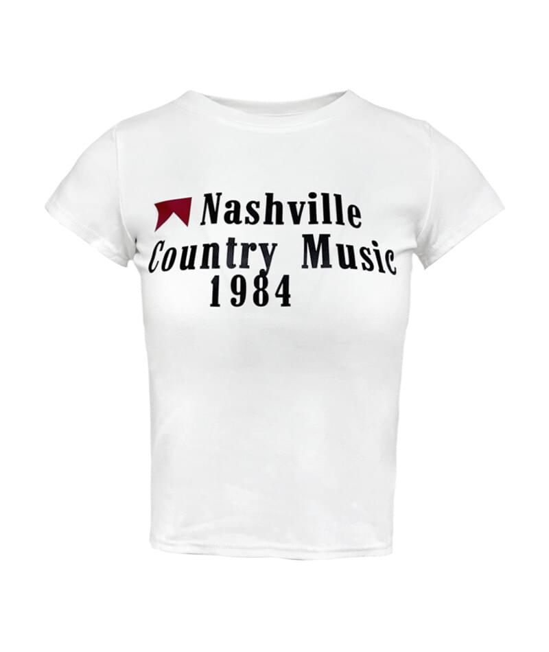 Nashville 1984 graphic t-shirt