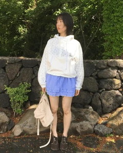 サンフラワーサマーフーディアノラック