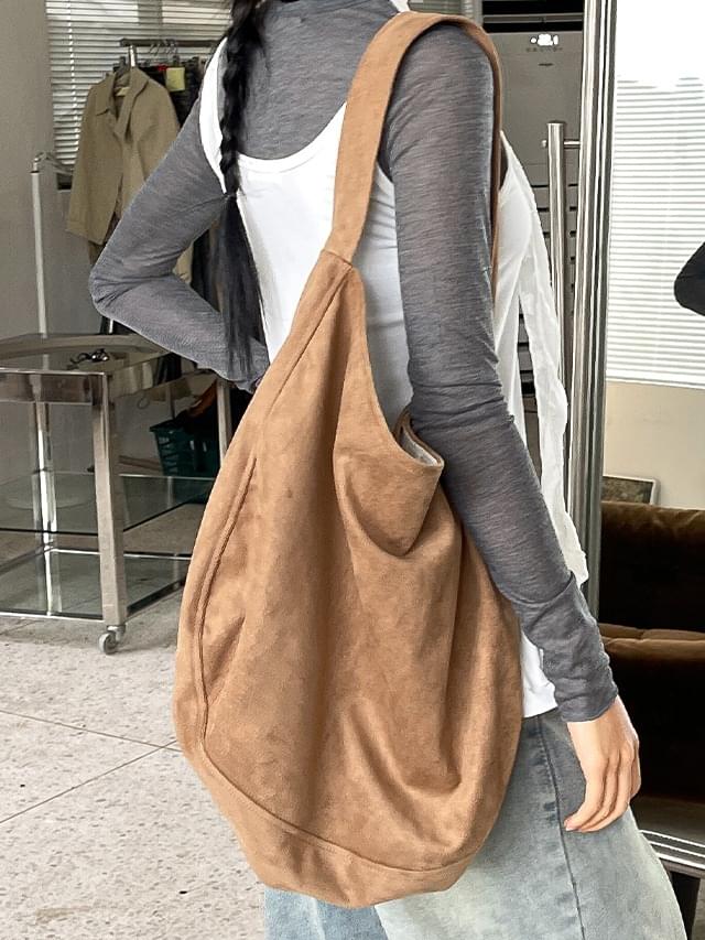 Coming Suede Bobusang Eco Shoulder Bag