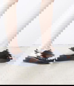 Benin Crinkle Platform Sandals