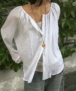 Late Basic Balloon Fit Blouse