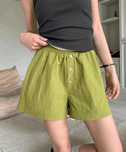Tynes Banding Rustling Nylon Button Shorts - 4 Colors