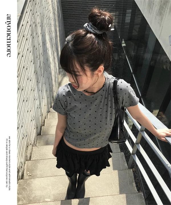 Horan Dot Short Sleeve Slim Fit T-Shirt Set
