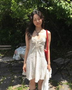 Vacation shirring Dress