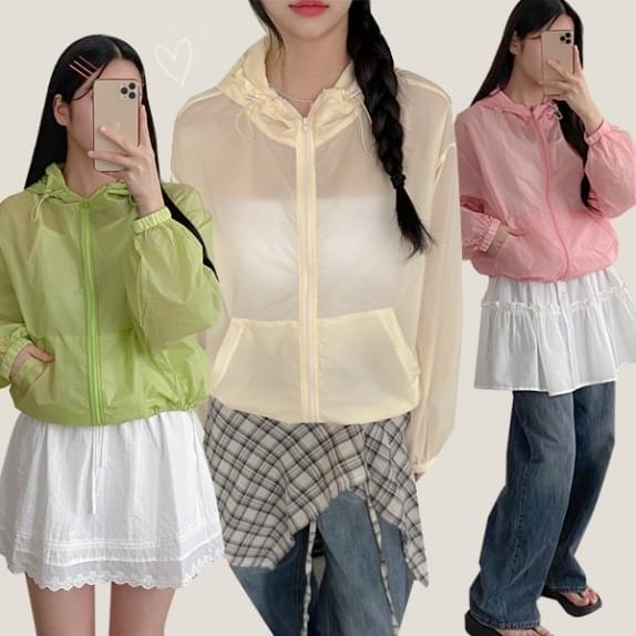 Summer See-Through Bassrock Hood JP