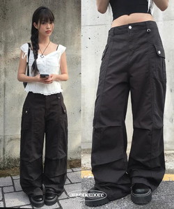 Moon Moon Pintuck D-Ring Cotton Week Pants