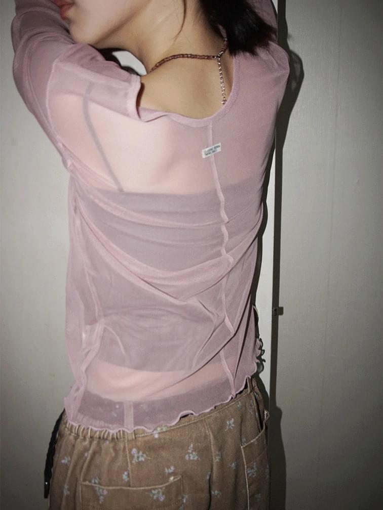 Back Label See-Through T