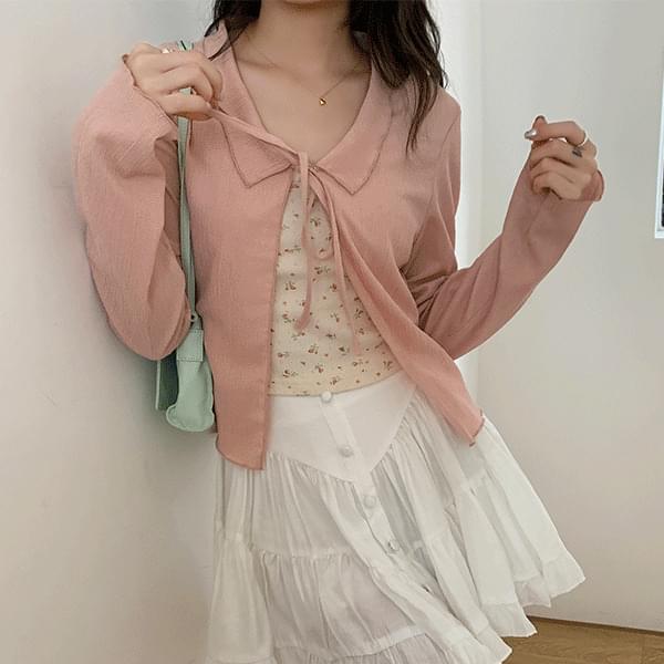 Shake Link Ribbon Cardigan