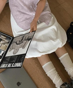 Tino Balloon Midi Skirt