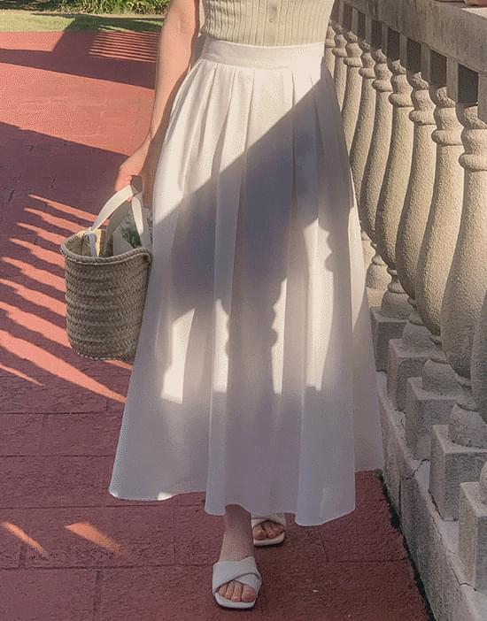 Delen Flare Long Skirt