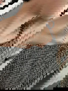 mini layered necklace