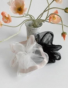 Organza Touch 2 Big Scrunchy Gopchang Band