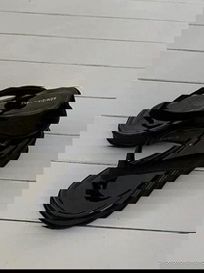 Velvet high heel slippers