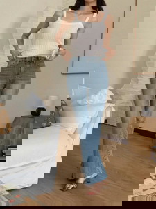 ラフブーツカットデニム