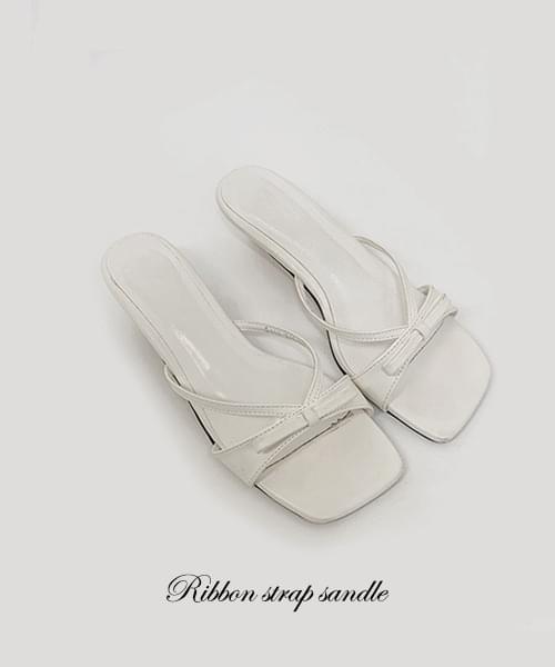 코코 리본 스트랩 뮬 shoes (3cm)