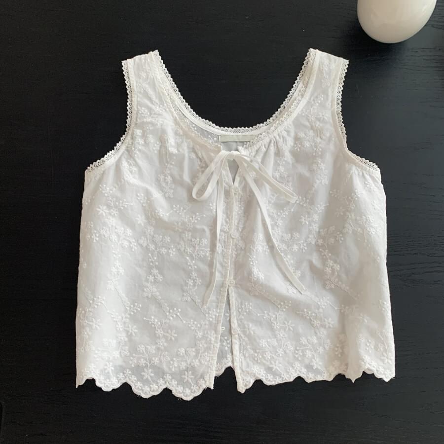 Lyle lace blouse
