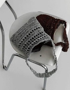 RIT #Bling Knit Shoulder Bag
