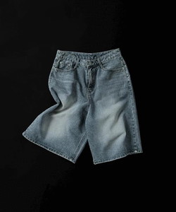 Freef Bermuda Wide Denim Pants