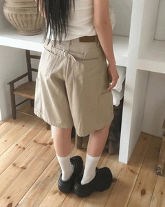 Tipu Vizo Cargo Pocket Cotton Bermuda Pants