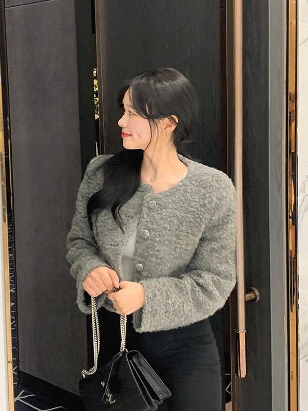 Dr. Elle Buckle Tweed Jacket