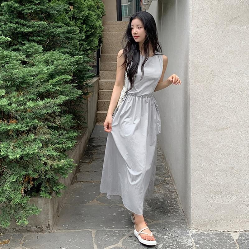 Cobel Pocket String Nylon Dress