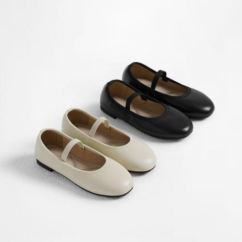 Whipped Banding Mary Jane Flat Coat PMLTR1g902