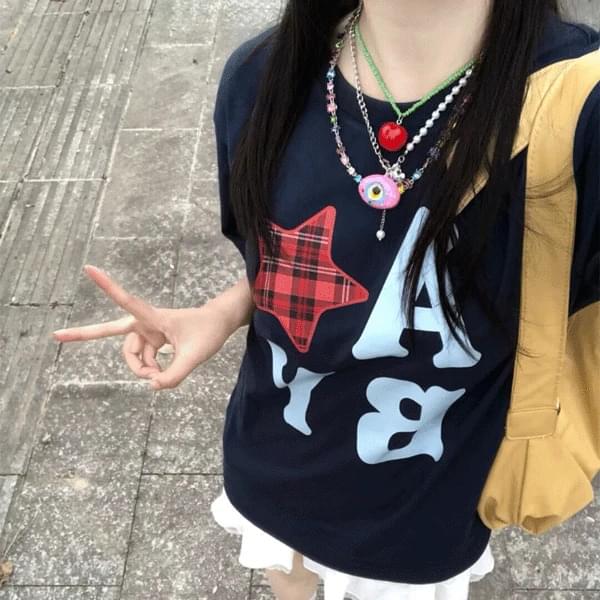 ミュラ ヴィンテージプリント半袖Tシャツ