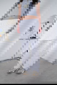 flow cotton skirt pants