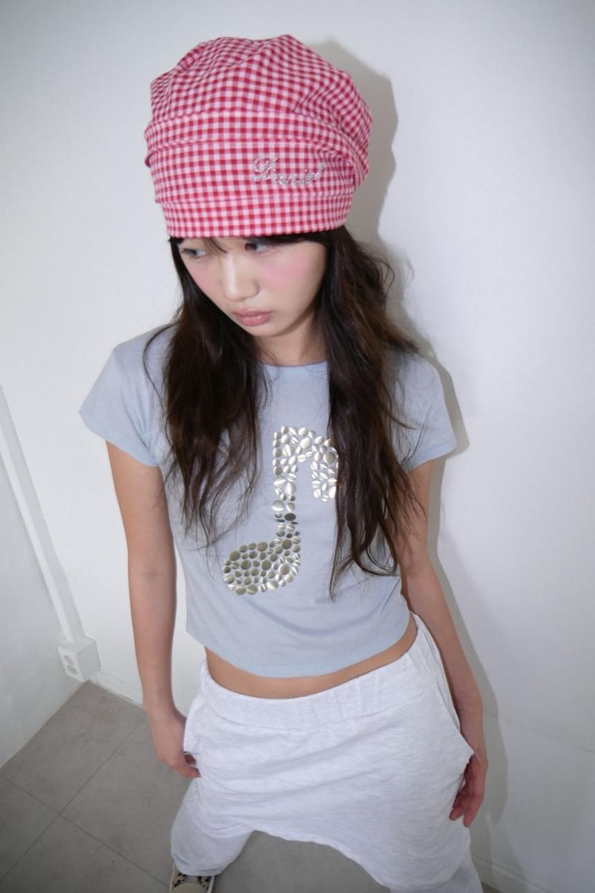 note beads t-shirts