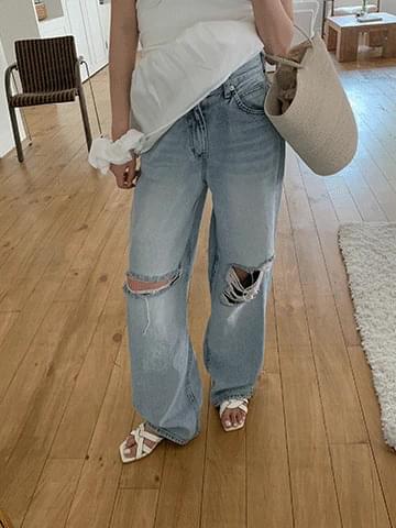 소프트 데미지 워싱데님