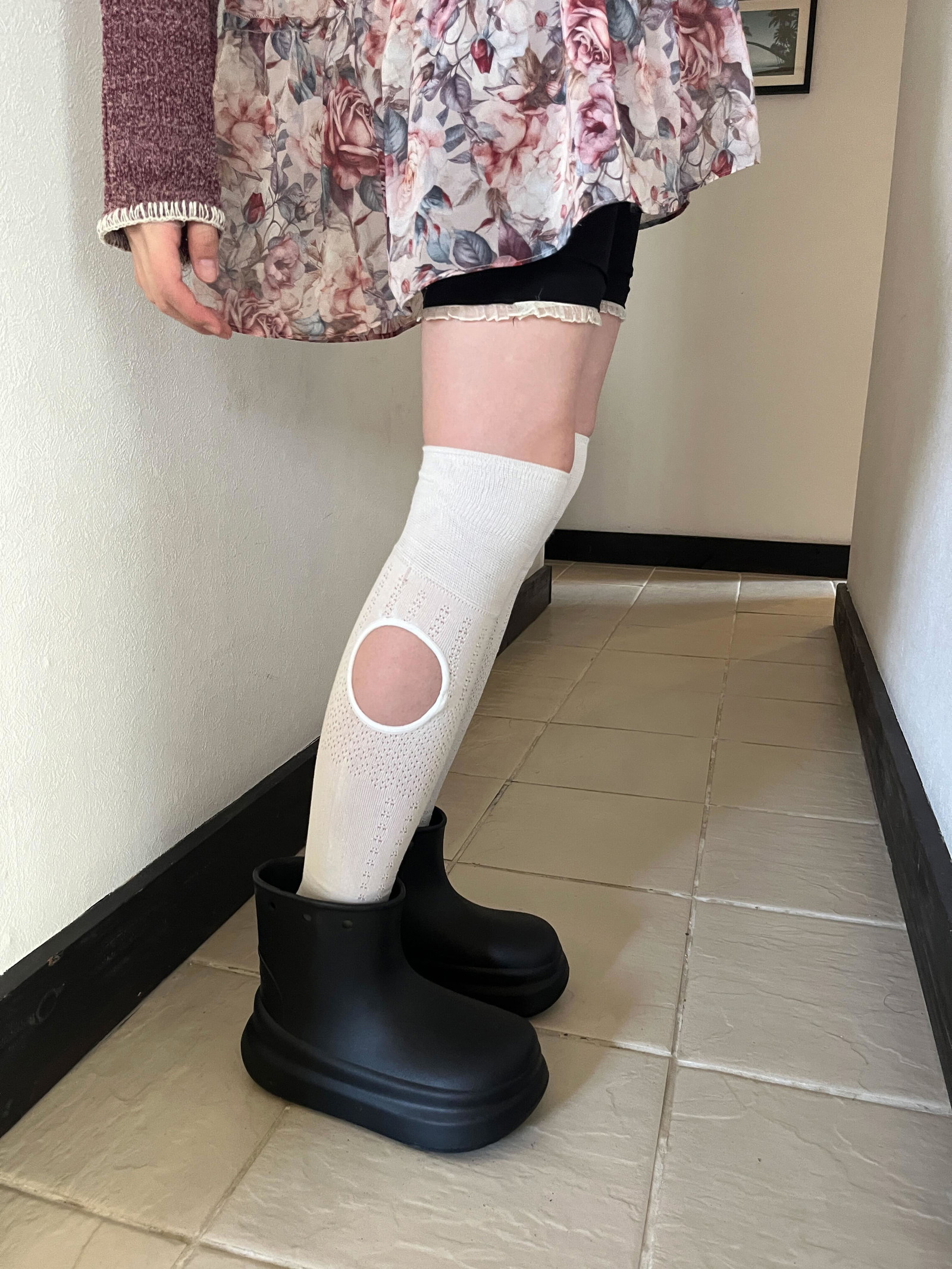 ホールタイトレッグウォーマー