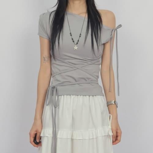 EEZEE - Strap Girlish T-Shirt TS032 - Codibook.