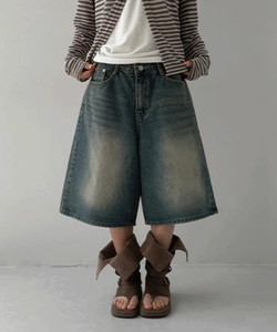 Vitoni Wide Bermuda Pants