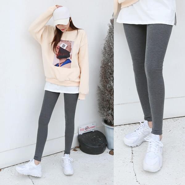 Warm Memory Layered Fleece-lined Leggings