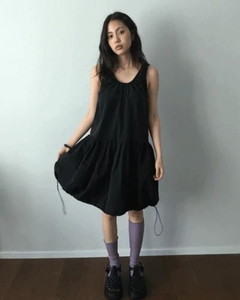 Re-Nylon Balloon Dress
