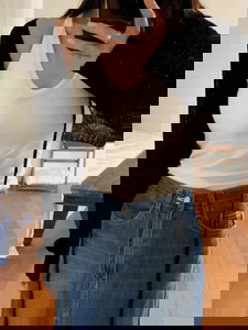 (캡내장/부유방커버) 러브 홀터넥 스판 골지 캡나시 슬리브리스 (3color)