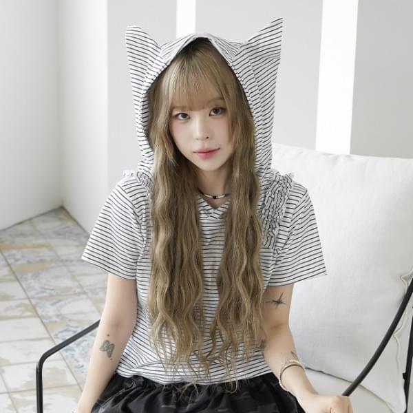Russian Stripe Bunny Hoodie