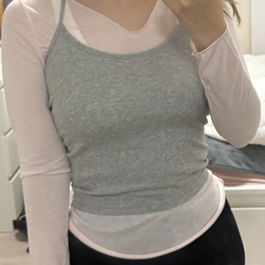 레블 여름 레이어드 홀터넥 스트랩 레이어드 나시 슬리브리스(4color)/흠뻑쇼/페스티벌